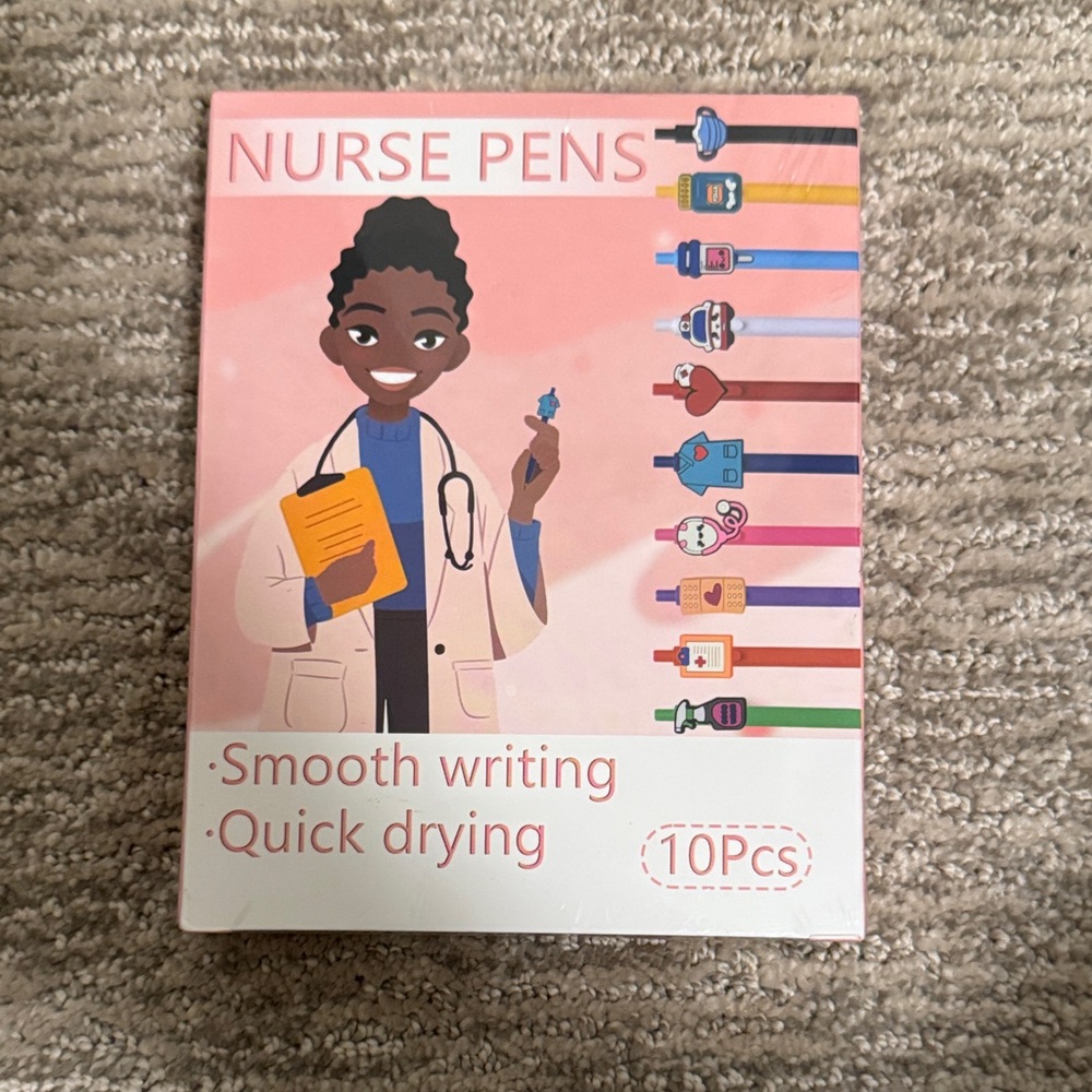 NWT.  Nurse Pens Set - 10 Pieces